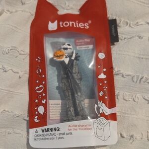 Tonies Audio Character with Black and Orange Design